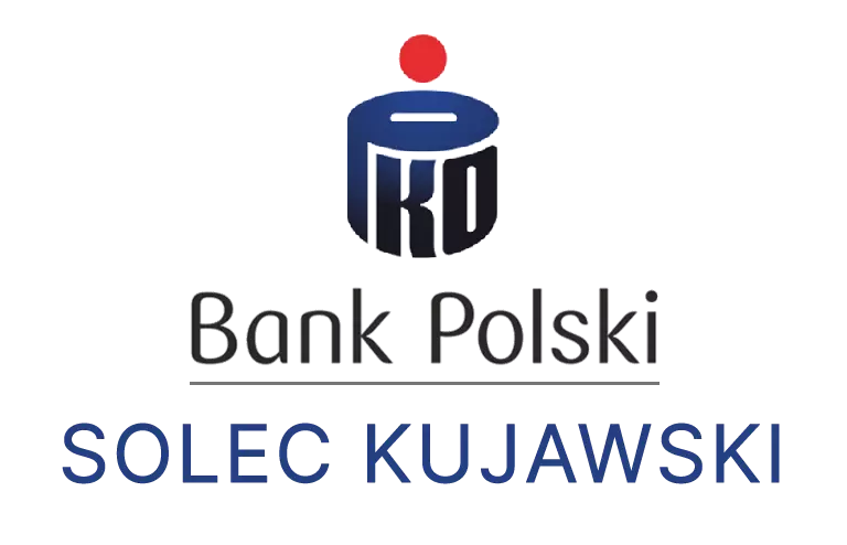 Logo soleckiej placówki banku PKO Bank Polski SA