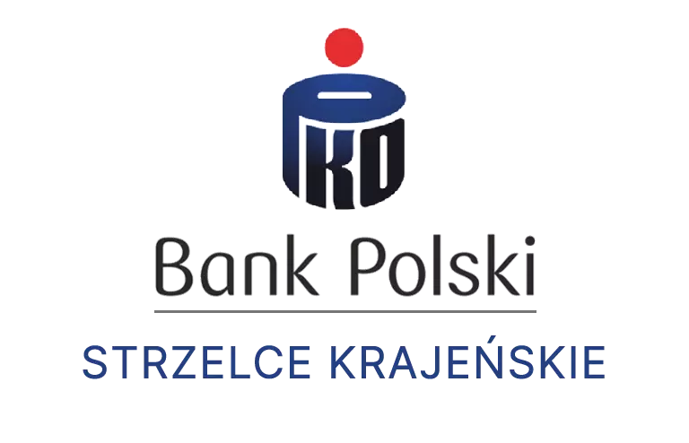 Logo strzeleckiej placówki banku PKO Bank Polski SA