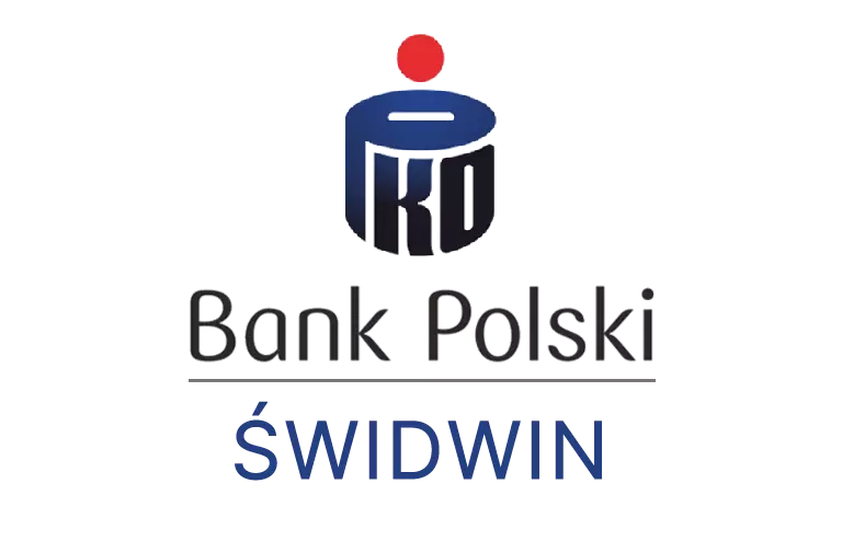 Logo świdwińskiej placówki banku PKO Bank Polski SA