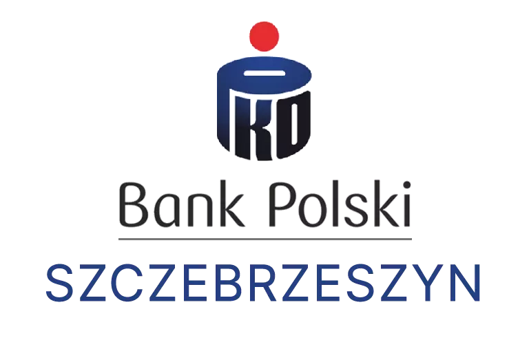 Logo szczebrzeszyńskiej placówki banku PKO Bank Polski SA