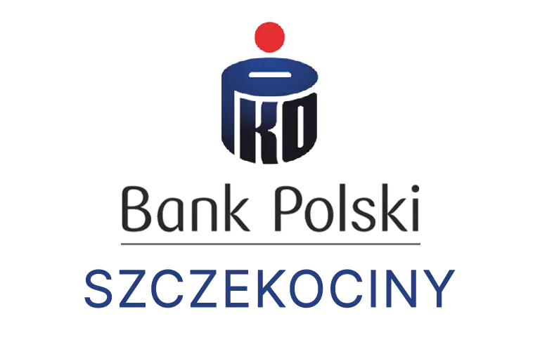 Logo szczekocińskiej placówki banku PKO Bank Polski SA