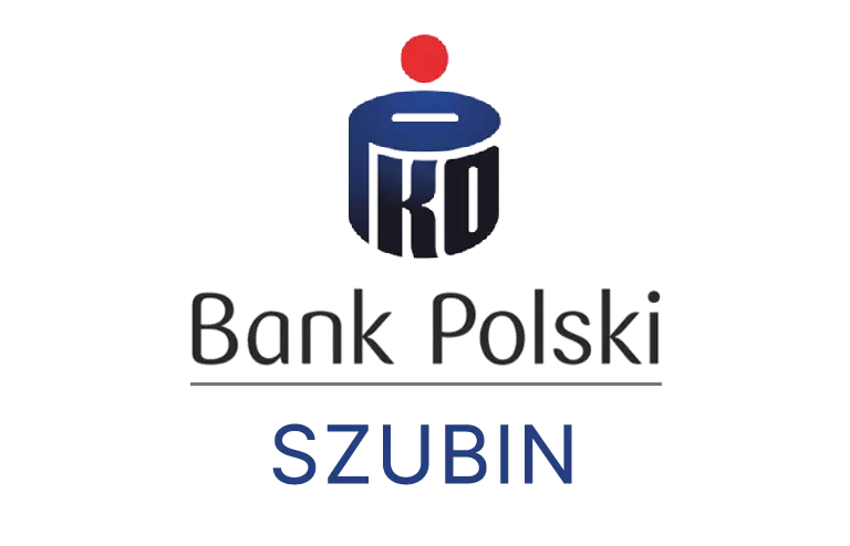 Logo szubińskiej placówki banku PKO Bank Polski SA