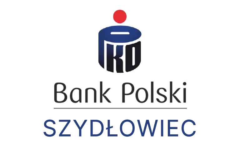 Logo szydłowieckiej placówki banku PKO Bank Polski SA