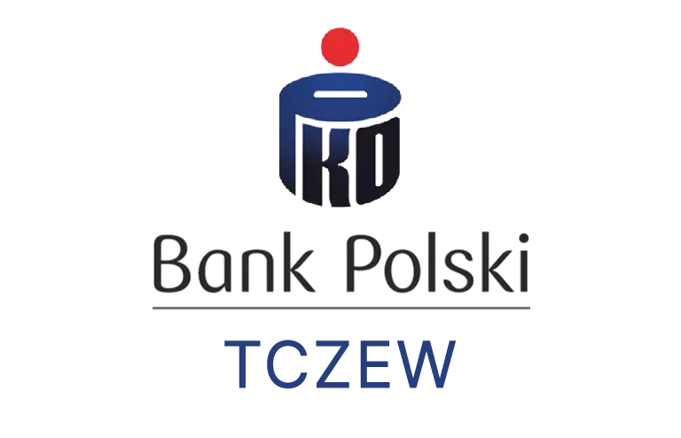 Logo tczewskiej placówki banku PKO Bank Polski SA