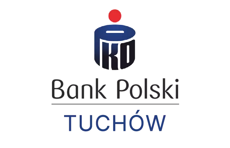 Logo tuchowskiej placówki banku PKO Bank Polski SA