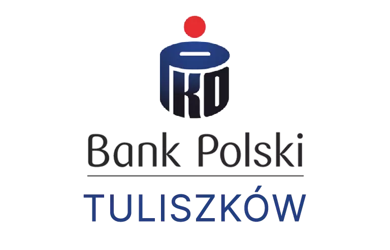 Logo tuliszkowskiej placówki banku PKO Bank Polski SA