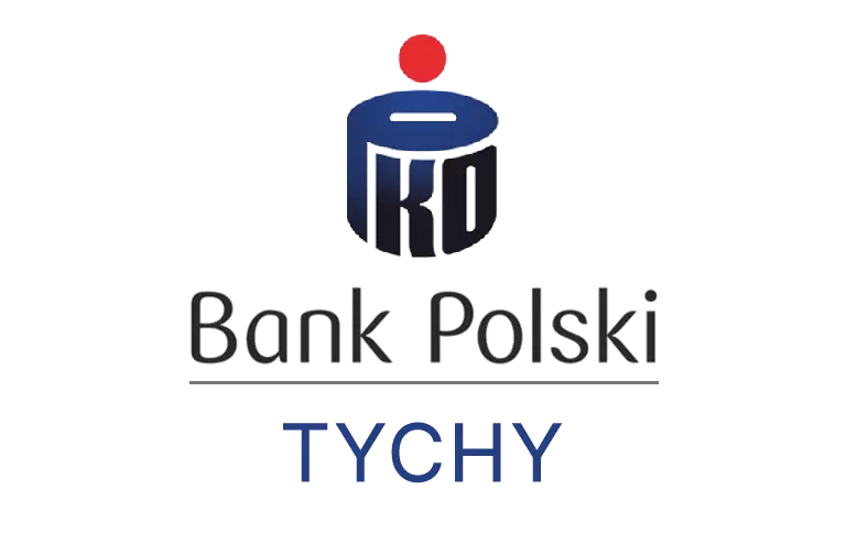 Logo Powszechnej Kasy Oszczędnościowej w Tychach