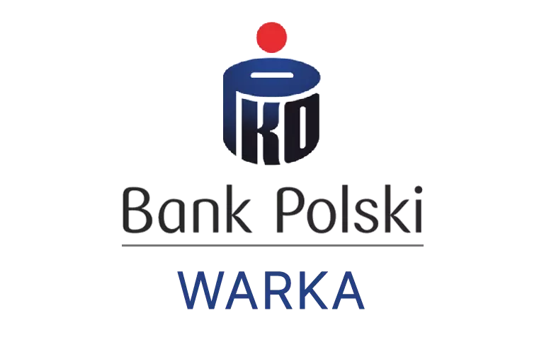 Logo wareckiej placówki banku PKO Bank Polski SA