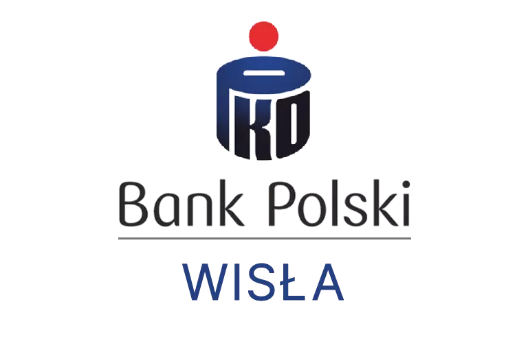 Logo wiślanej placówki banku PKO Bank Polski SA