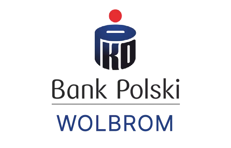 Logo wolbromskiej placówki banku PKO Bank Polski SA