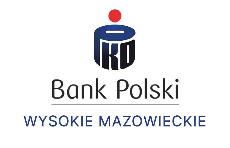 Logo Powszechnej Kasy Oszczędnościowej w Wysokiem Mazowieckiem