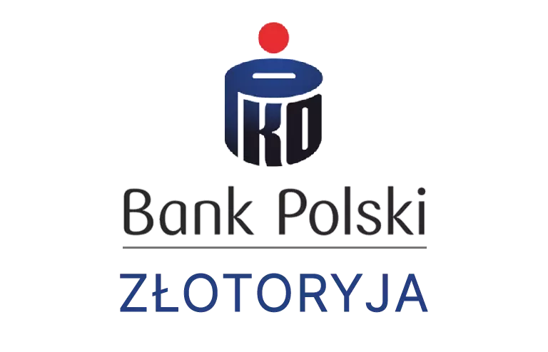 Logo złotoryjskiej placówki banku PKO Bank Polski SA