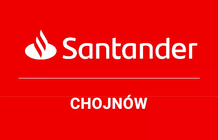 Logo chojnowskiej placówki Santander Bank Polska S.A.