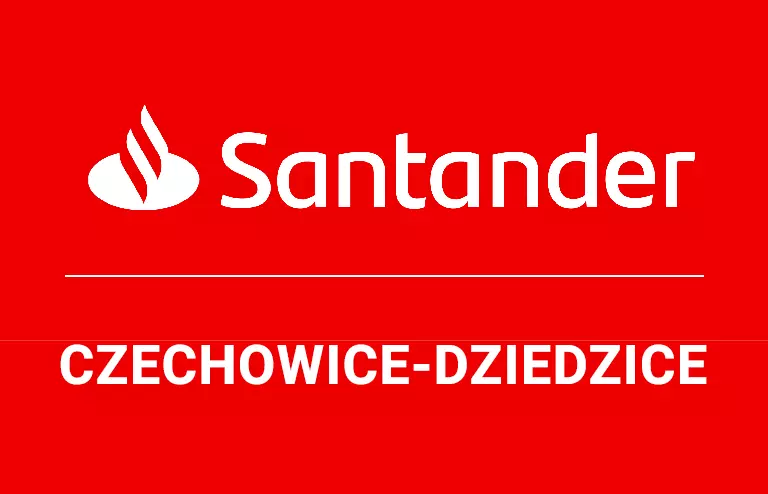 Logo czechowickiej placówki Santander Bank Polska S.A.