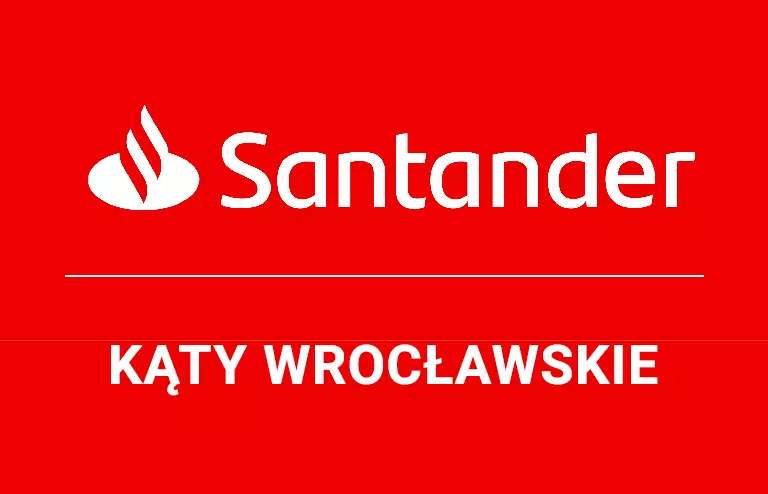 Logo kąckiej placówki Santander Bank Polska S.A.