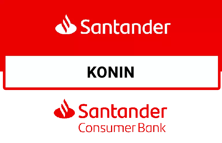 Logo oddziału Santander Konin