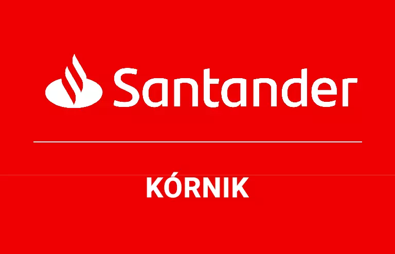Logo kórnickiej placówki Santander Bank Polska S.A.