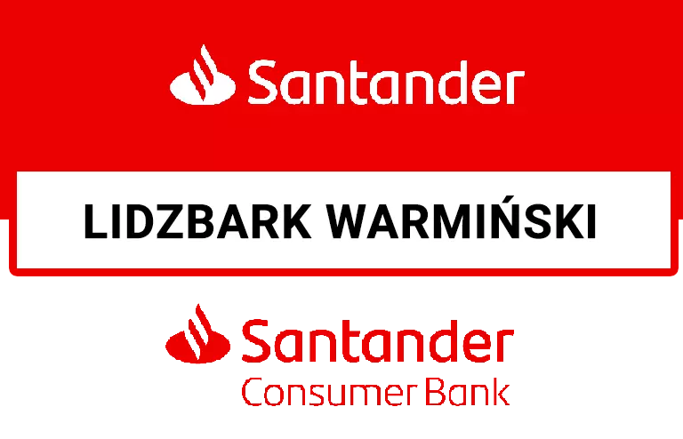 Logo oddziału Santander Lidzbark Warmiński