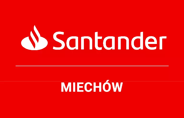 Logo miechowskiej placówki Santander Bank Polska S.A.