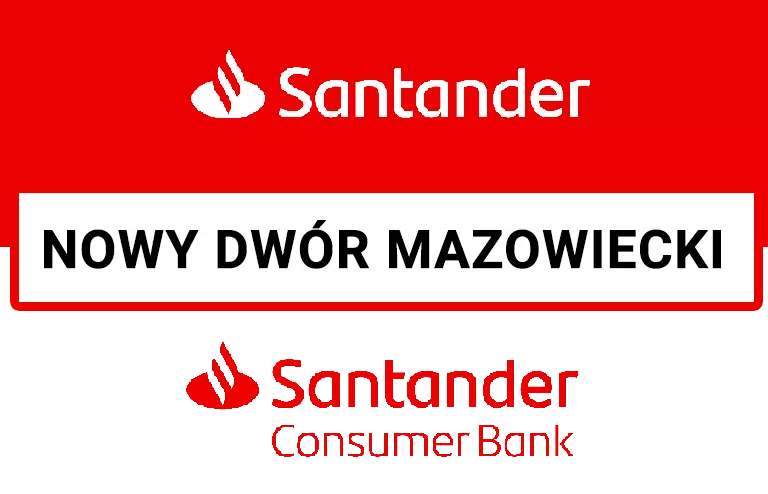Logo oddziału Santander Nowy Dwór Mazowiecki