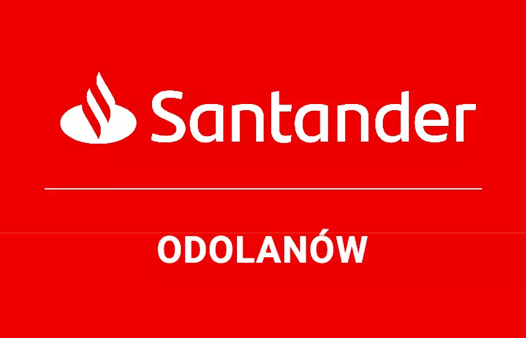 Logo odolanowskiej placówki Santander Bank Polska S.A.