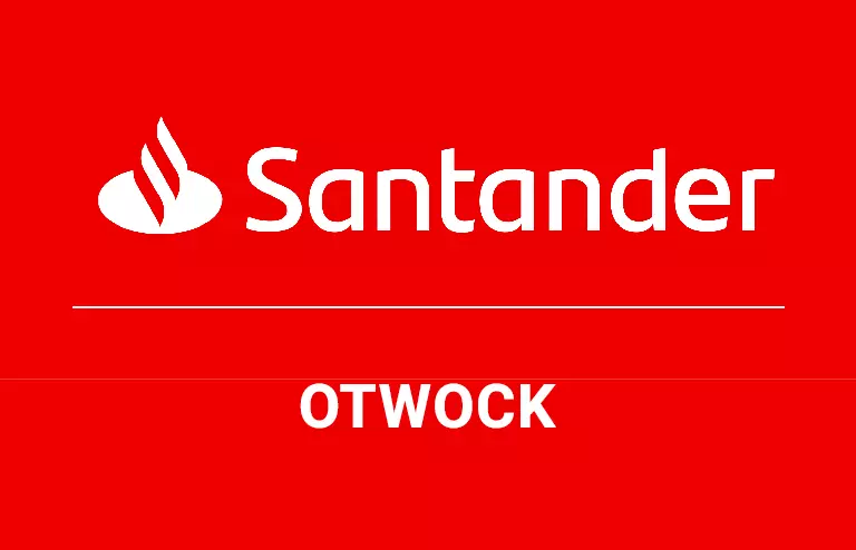 Logo otwockiej placówki Santander Bank Polska S.A.