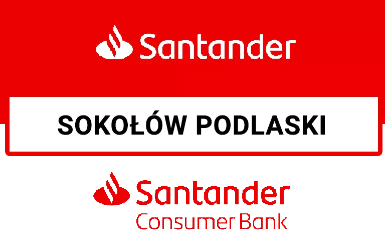 Logo oddziału Santander Sokołów Podlaski