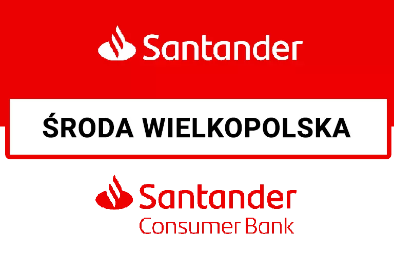 Logo oddziału Santander Środa Wielkopolska