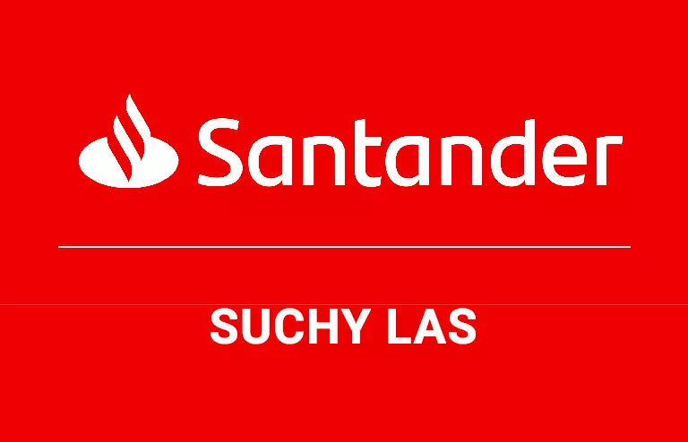 Logo sucholeskiej placówki Santander Bank Polska S.A.
