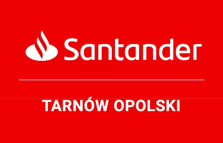 Logo tarnowskiej placówki Santander Bank Polska S.A.