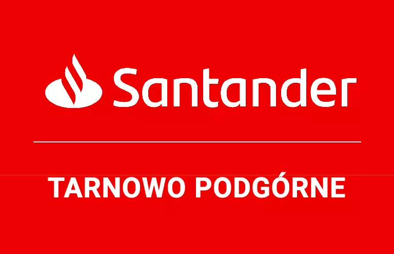 Logo tarnowskiej placówki Santander Bank Polska S.A.