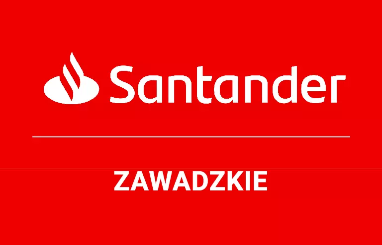Logo zawadzkiej placówki Santander Bank Polska S.A.