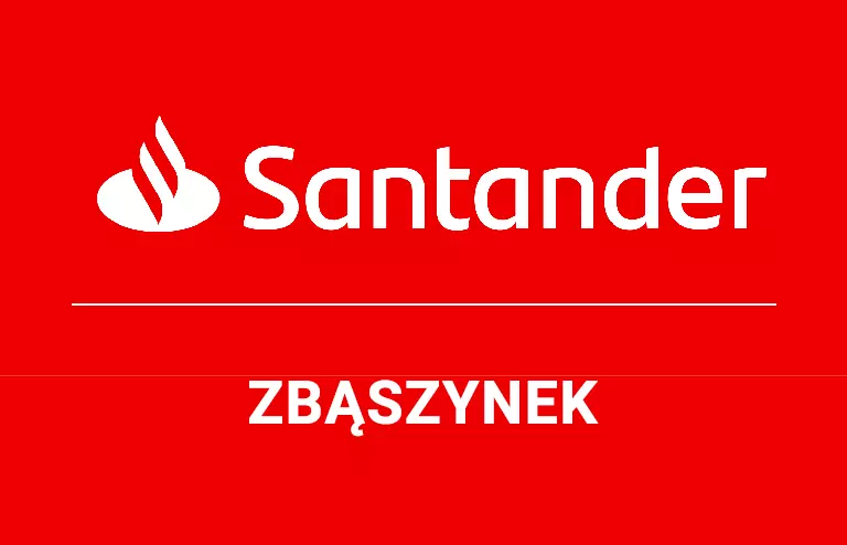 Logo zbąszyneckiej placówki Santander Bank Polska S.A.