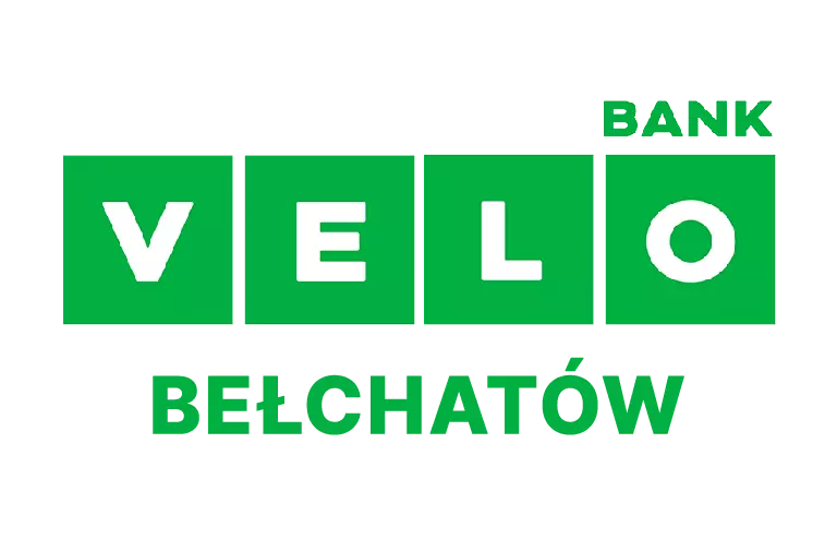Logo placówki VeloBanku w Bełchatowie