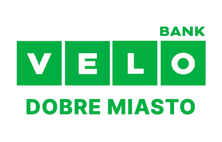 Logo placówki VeloBanku w Dobrym Mieście