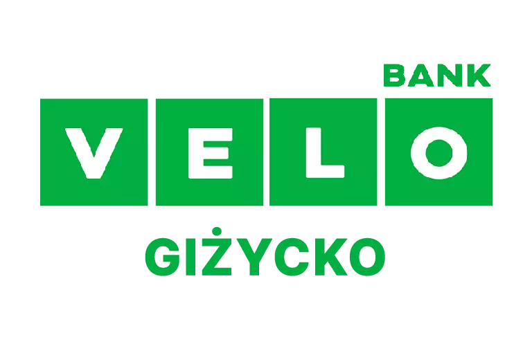 Logo placówki VeloBanku w Giżycku
