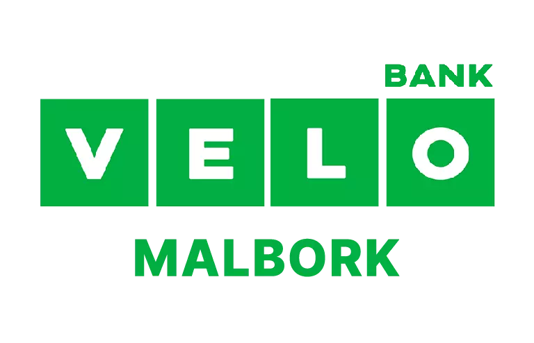 Logo placówki VeloBanku w Malborku