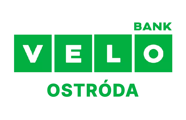 Logo placówki VeloBanku w Ostródzie