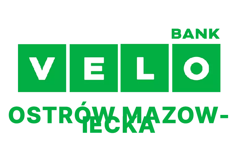 Logo placówki VeloBanku w Ostrowi Mazowieckiej