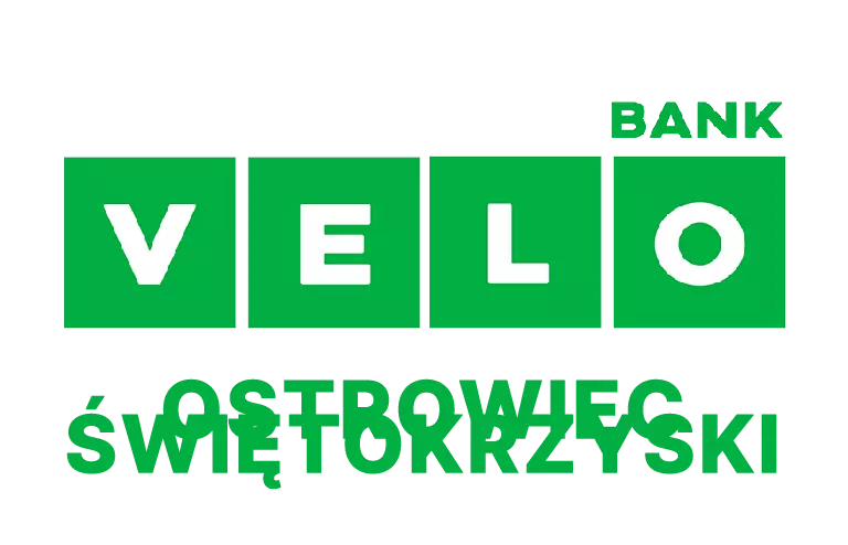 Logo placówki VeloBanku w Ostrowcu Świętokrzyskim