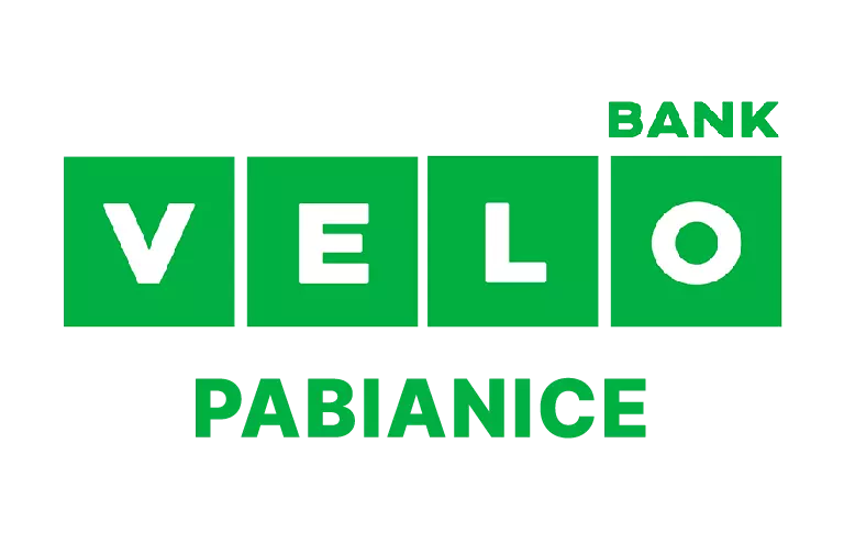 Logo placówki VeloBanku w Pabianicach