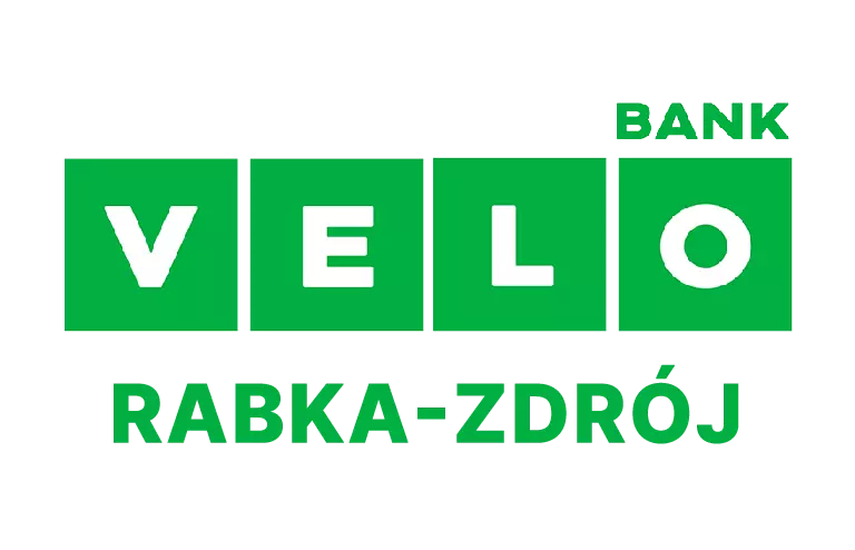 Logo placówki VeloBanku w Rabce-Zdroju