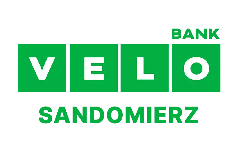 Logo placówki VeloBanku w Sandomierzu