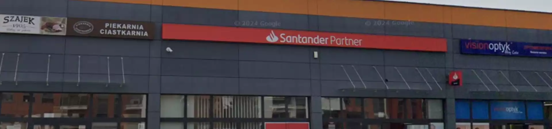 Zdjęcie placówki Santander przy ulicy Warszawska w Kostrzynieul