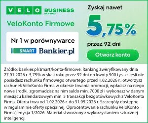 Konto Firmowe w Velobanku