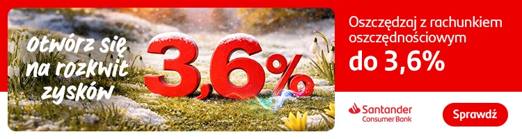 Rechunek oszczędnościowy Santander CB