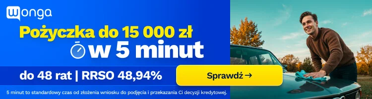 Pożyczka ratalna Wonga