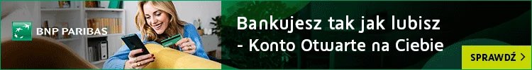 Konto otwarte w BNP Paribas