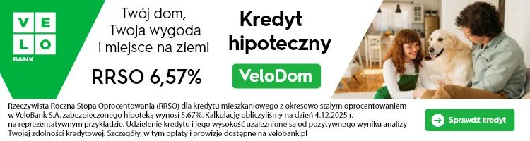 Kredyt hipoteczny Velobank