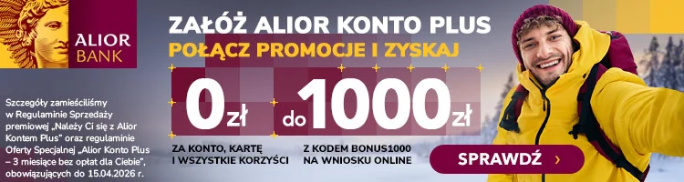 Otwórz Alior Konto Plus